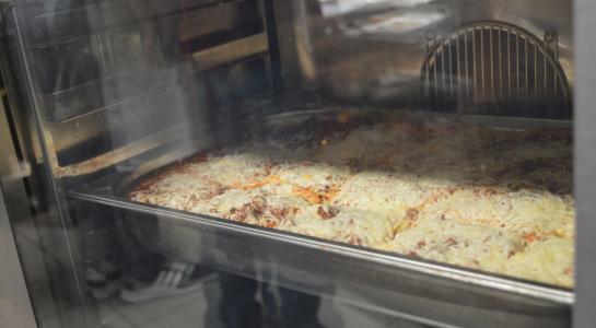 lasagnes dans le four